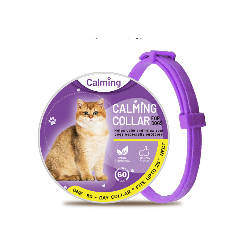Lugnande halsband för katt och hund