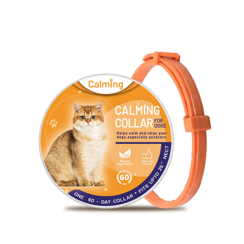 Lugnande halsband för katt och hund