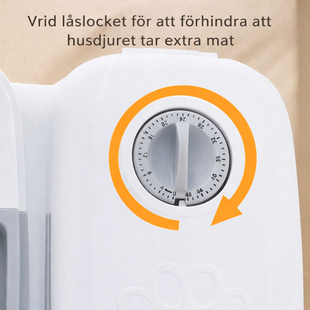 Foderautomat för Hund & Katt