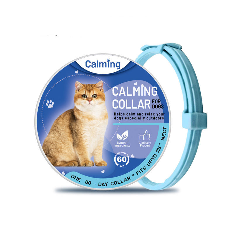 Lugnande halsband för katt och hund