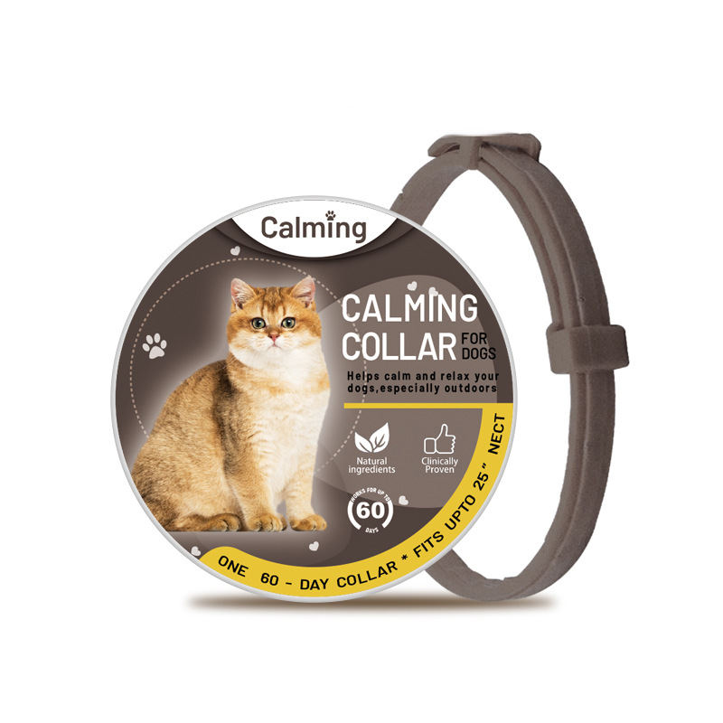 Lugnande halsband för katt och hund